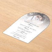 Elegantes Foto Overlay Acryleinladungen (Ablage )