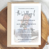 Elegantes Foto Overlay Einfach Minimalistisch grün Einladung