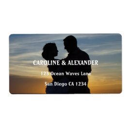 Elegantes Foto Picture Sunset Summer Chic Wedding