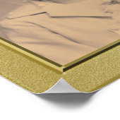 Elegantes Foto-Poster mit feinem Rahmen Poster (Ecke)