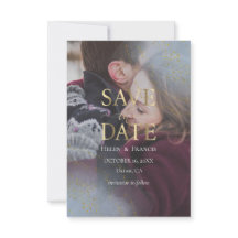 elegantes Foto Save the Date