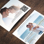 Elegantes Foto Save the Date SkriptWedding