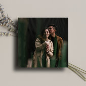 Elegantes Foto Wasserfarbe Einladung