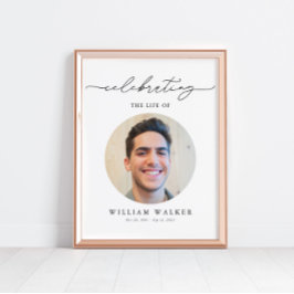 Elegantes Foto - Willkommen Poster