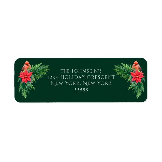 Elegantes Foto Wintergrün (Vorne)