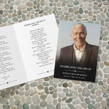 Elegantes Foto zur Beerdigung des Lebens