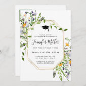 Elegantes Foto zur Blumenstuhlzeit Feiertagskarte (Vorne/Hinten)