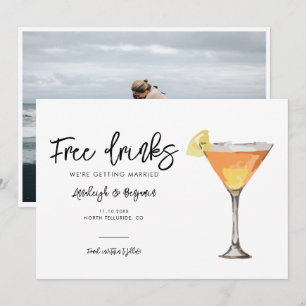 Elegantes Fotobuch Hochzeit Save The Date