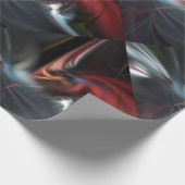 Elegantes Fraktal-Wrapping-Papier Geschenkpapier (Ecke)