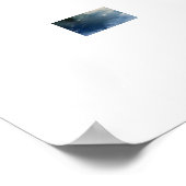 Elegantes französisches Castle Poster (Ecke)