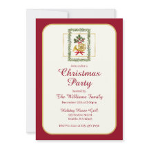 Elegantes französisches Horn Weihnachten Marone
