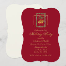 Elegantes französisches Horn Weihnachten Marone Fl