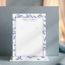 Elegantes französisches Ohrring und Halskette-Disp