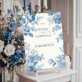 Elegantes französisches Städtchen Florenz Hochzeit Poster