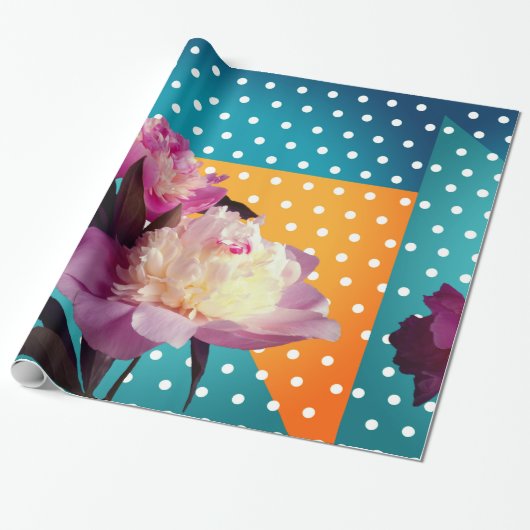 Elegantes frisches Geschenkpapier (Ungerollt)