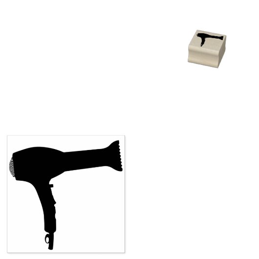 Elegantes Friseur Friseur Personal Stationery Gummistempel (Stempel)