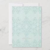 Elegantes Fritillaria Dragonfly Floral Brautparty Einladung (Rückseite)
