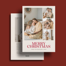 Elegantes Frohe Weihnachten 5 Foto Weiß Elfenbein 