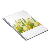 Elegantes Frühlingsblumenbouquet Notizblock (Rechte Seite)