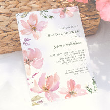 Elegantes Frühlingsflora Brautparty