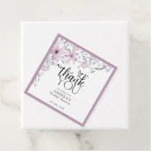 Elegantes Frühlingsfloral-Brautparty Geschenkanhänger (Beispiel)