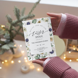 Elegantes Frühlingsgröß Osterfest Einladung