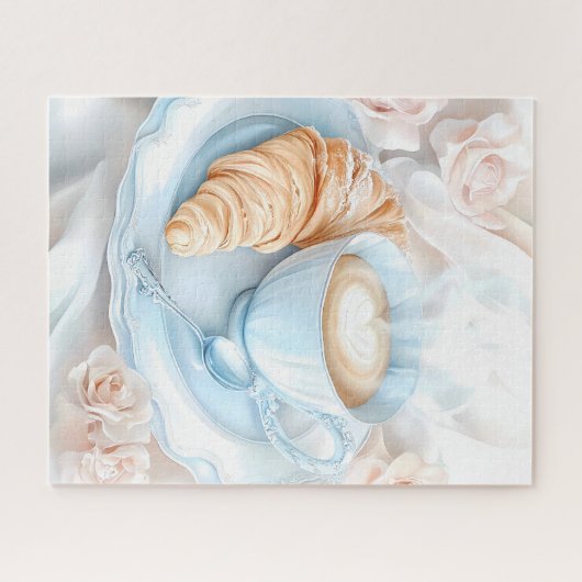 Elegantes Frühstück Puzzle (Horizontal)