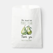 Elegantes Fruit Brunch Perfect Pear Brautparty Geschenktütchen (Vorderseite)