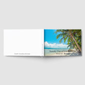 Elegantes Full Foto Vacation Rental Gästebuch (Voll)