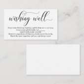 Elegantes für Wedding Einladung gut wünschen (Vorne/Hinten)