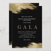 Elegantes Gala-Party Einladung (Vorne/Hinten)