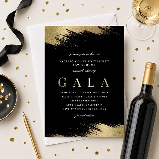 Elegantes Gala-Party Einladung