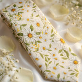 Elegantes Gänseblümchen-Blumenmuster Krawatte