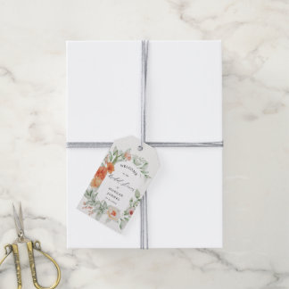 Elegantes Garden Party Brautparty Geschenkanhänger