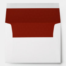 Elegantes Garnet Rot Lined