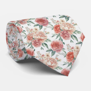 Elegantes Garten-Blumenmuster Krawatte