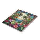 elegantes Gartenglas-Imitat Fliese (Seite)