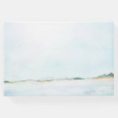 Elegantes Gästebuch an der Küste (Rückseite)