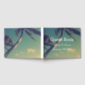 Elegantes Gästebuch für private Hochzeiten am Stra (Voll)