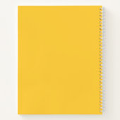 Elegantes Gästebuch Kinderdusche Sonnenblumen Blum Notizblock (Rückseite)