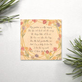 Elegantes Gedicht für Großmutter