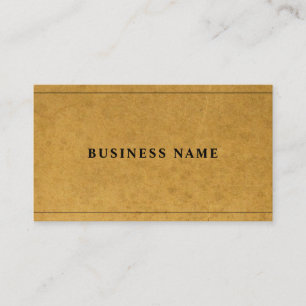 Elegantes gedrucktes Kraft Paper Beruflich Company Visitenkarte