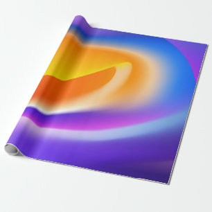 Elegantes Gelb- und Grünes Geschenkpapier
