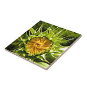 Elegantes Gelbblume-Foto Fliese (Seite)