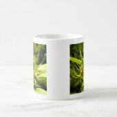 Elegantes Gelbblume-Foto Kaffeetasse (Mittel)