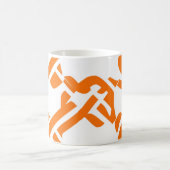 🟡 Elegantes gelbes Marigold-Motiv Kaffeetasse (Mittel)