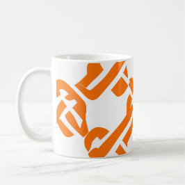 🟡 Elegantes gelbes Marigold-Motiv Kaffeetasse