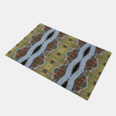 Elegantes Gemustertes Design Fußmatte (Schrägansicht)