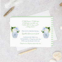 Elegantes Gender Unknown Poem Baby Shower Party