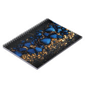 Elegantes Geode-Stein-Tagebuch Notizblock (Linke Seite)
